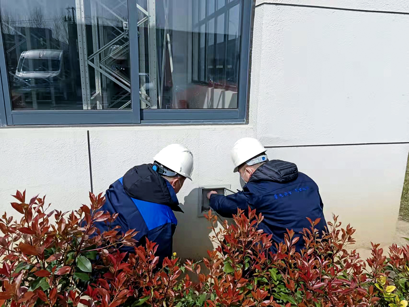 康明斯動力防雷檢測現(xiàn)場