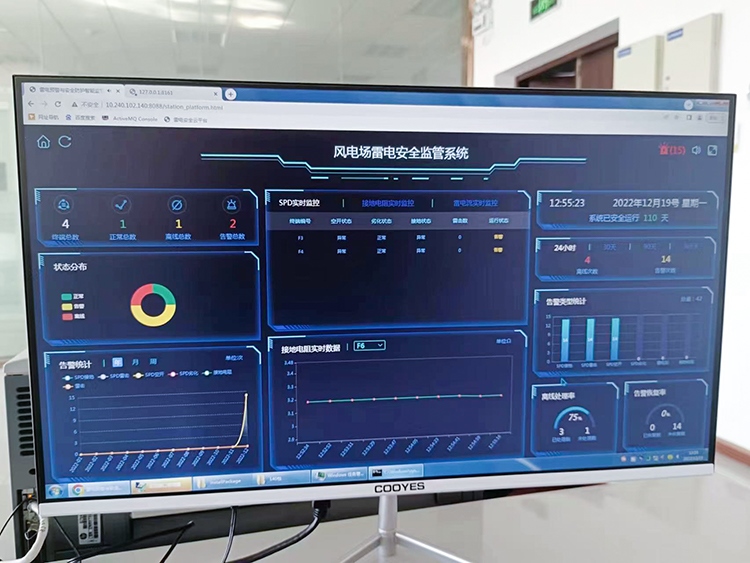 風(fēng)電場智能防雷系統(tǒng)